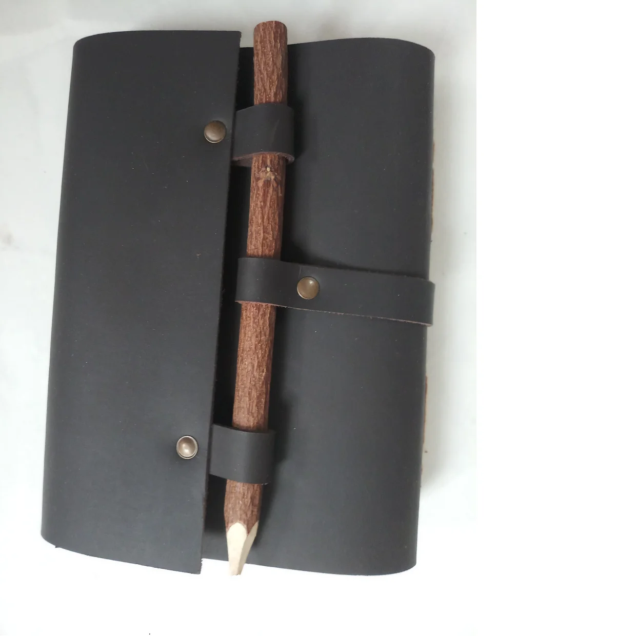 Custom Embossed Leather Handmade Paper Journals