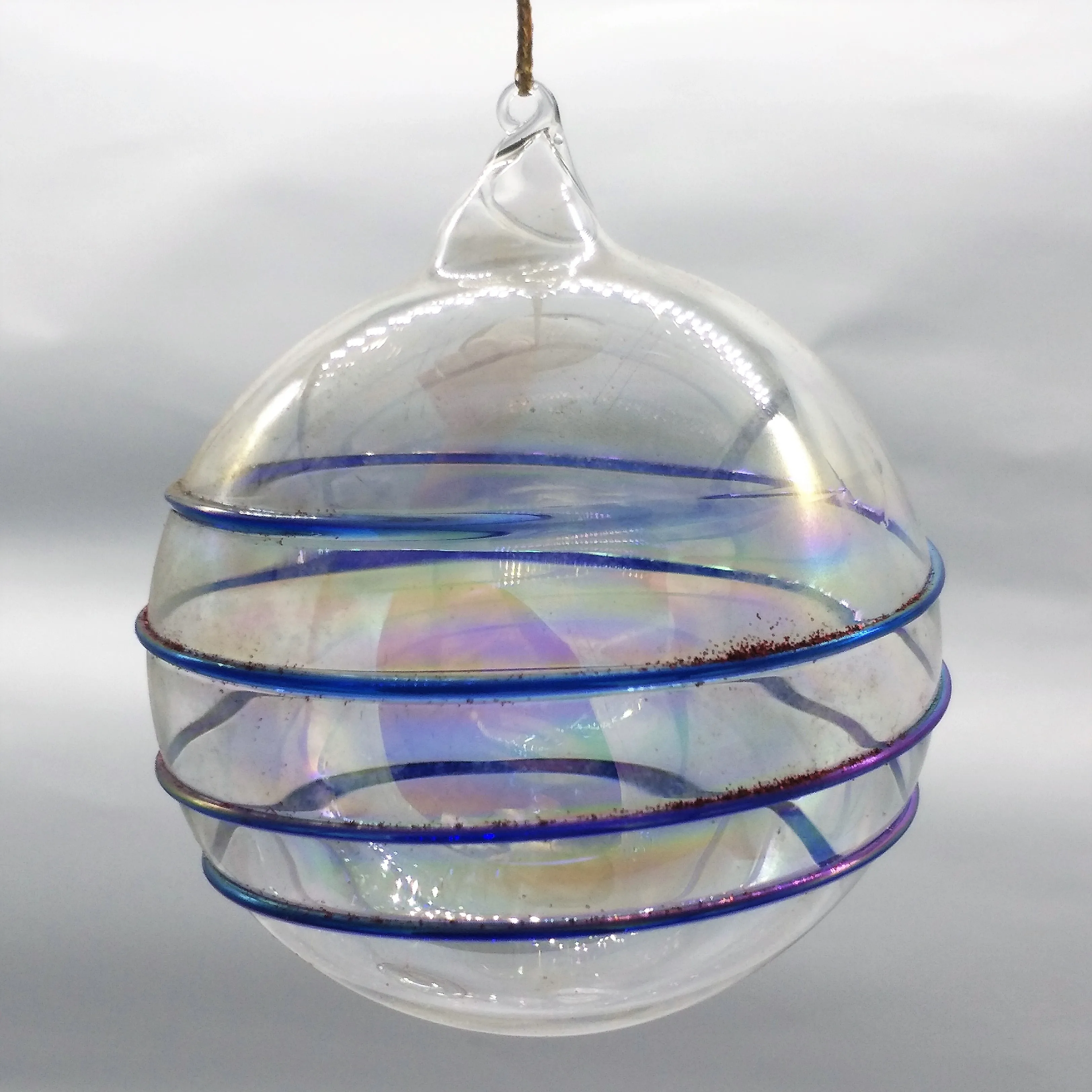High Quality Christmas Tree Decoration Colorful Round Ornament Glass Ball