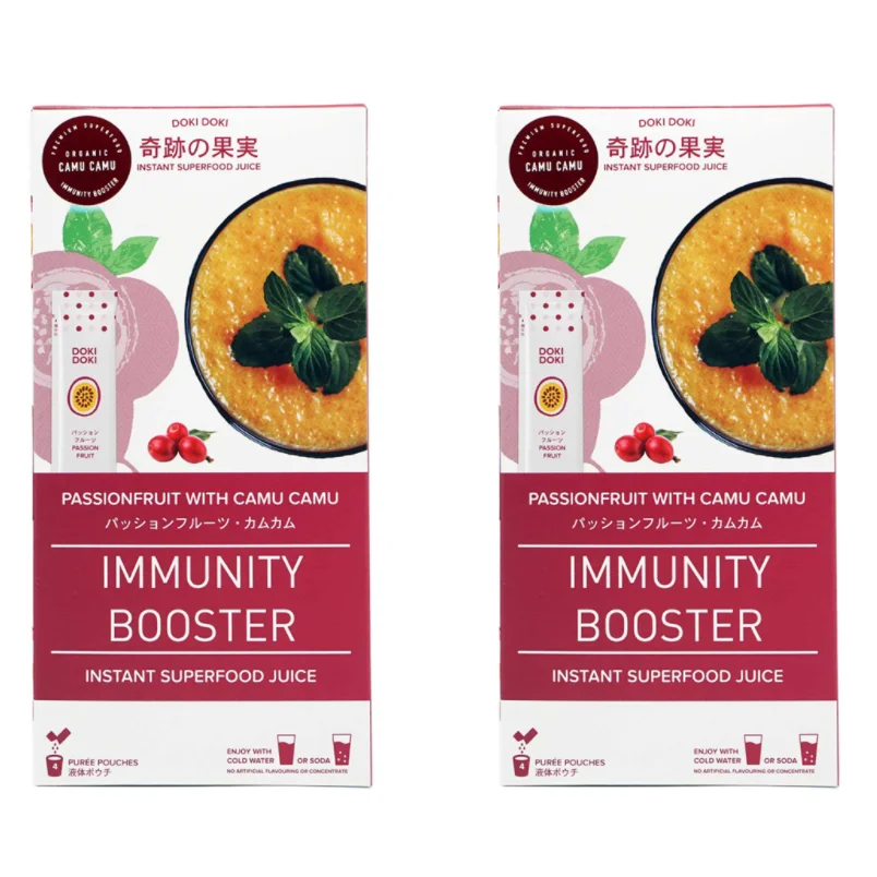 Immunity Booster Superfood Juice - Passionfruit With Camu Camu Fruit Nectar