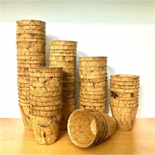 Wholesale 100% Biodegradable COIR POT Planter for Garden from Viet Nam