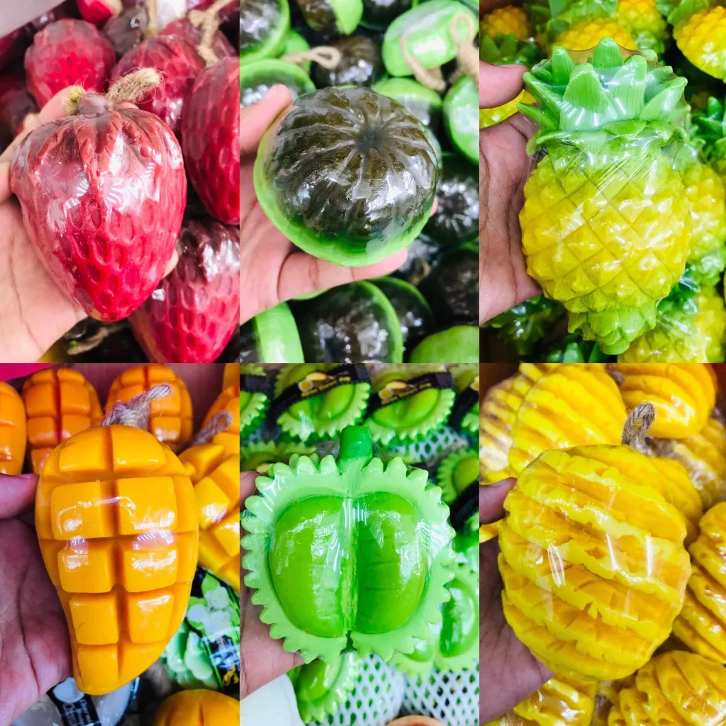 Thai Aromatherapy Fruit Shaped Soap Handmade Product of Thailand