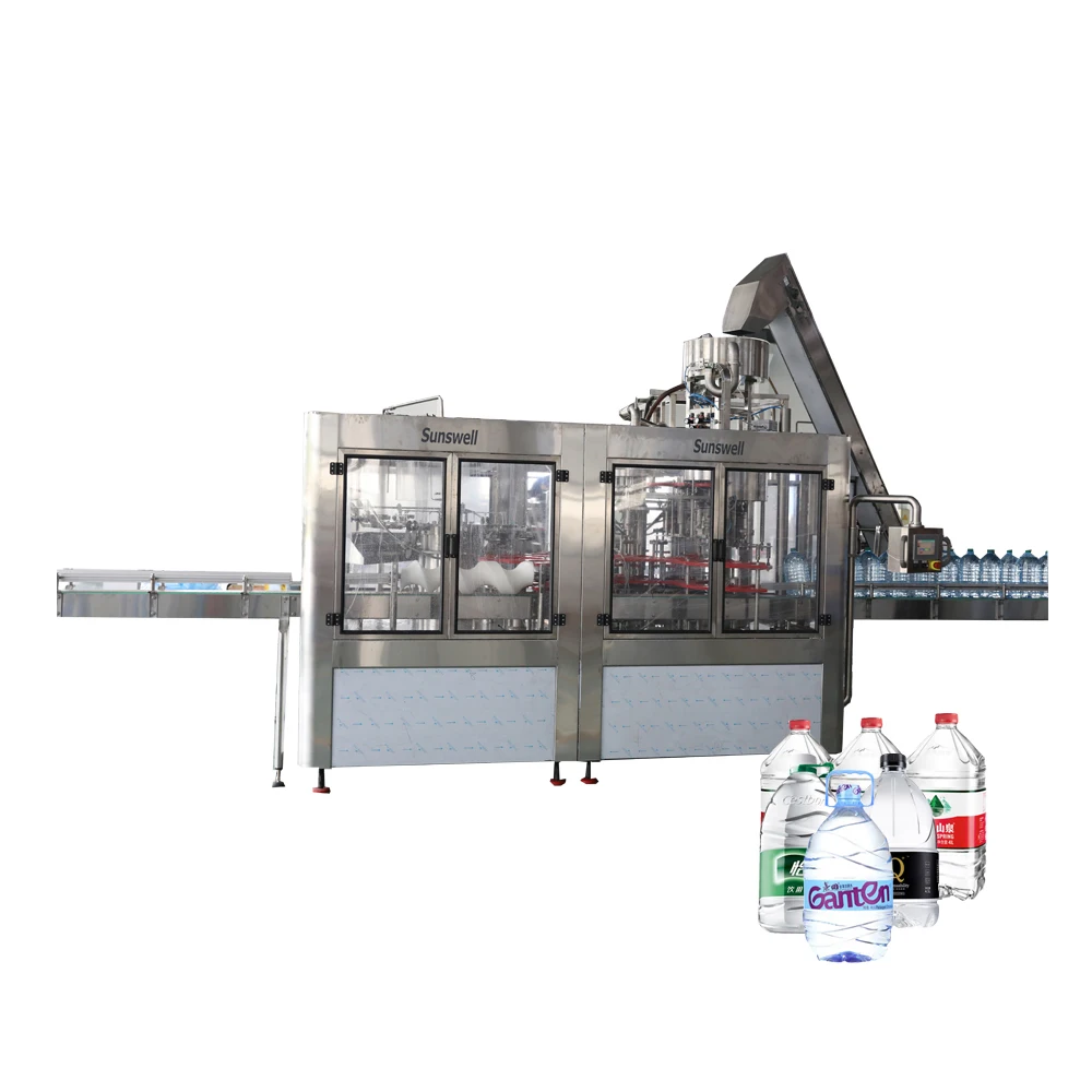 3L 5L 8L 10L 15L Fully Automatic Complete Mineral /Spring /Drinking Water Filling Machine Bottling Production Line Plant