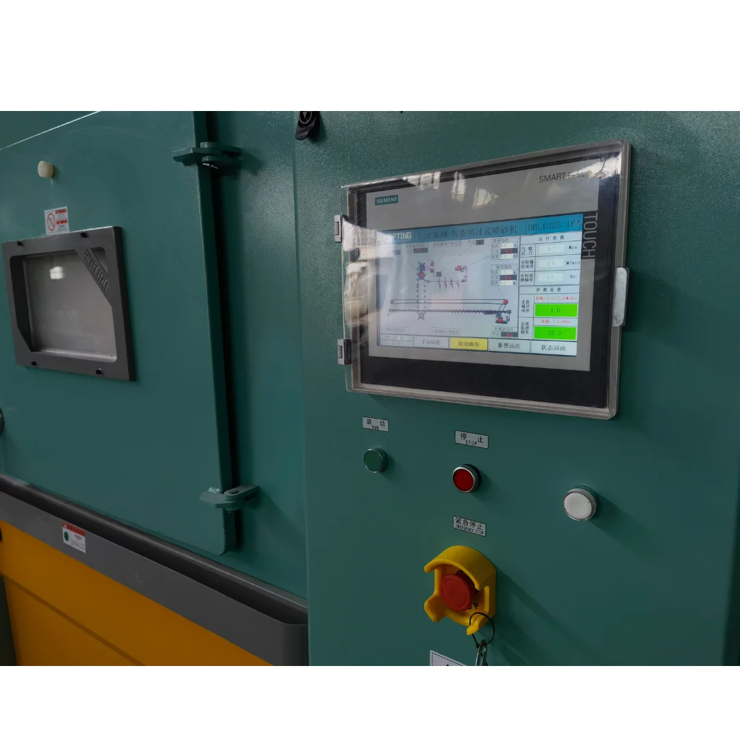 Hot Selling Effective Processing Width 1.2m PT-DXL-0625-16A Metal/Coil Industrial SandBlasting System Equipment From Singapore