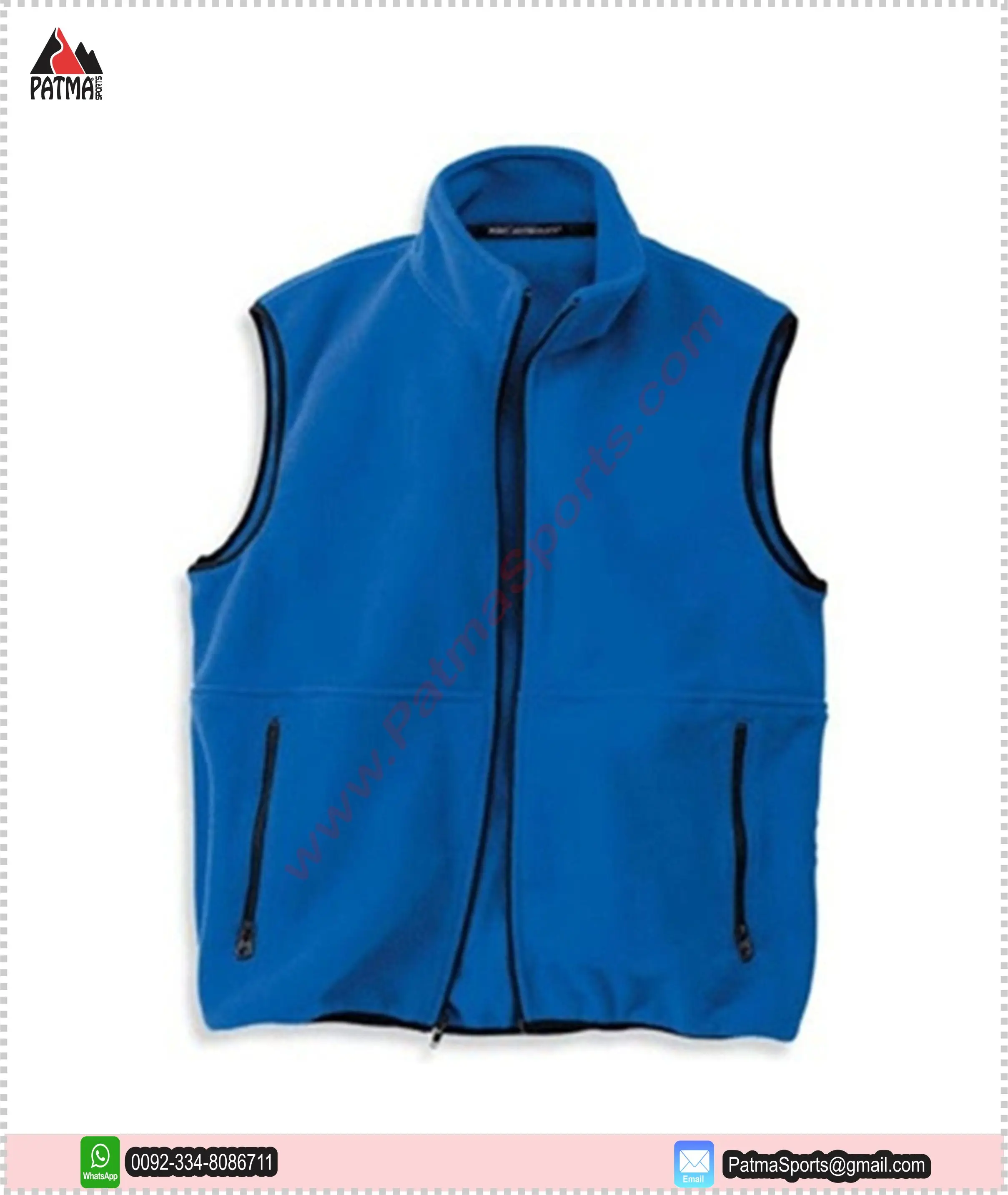 Best Selling OEM Wholesale Custom Contrast Color Men Winter Sherpa/Flannel/Polar Fleece Jacket Vest Trending New Design
