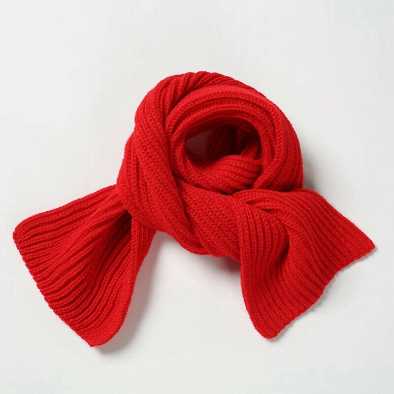Knitted Scarf Custom Acrylic Jacquard Fans Cable Knitted Scarf Sport Scarf Football Cotton