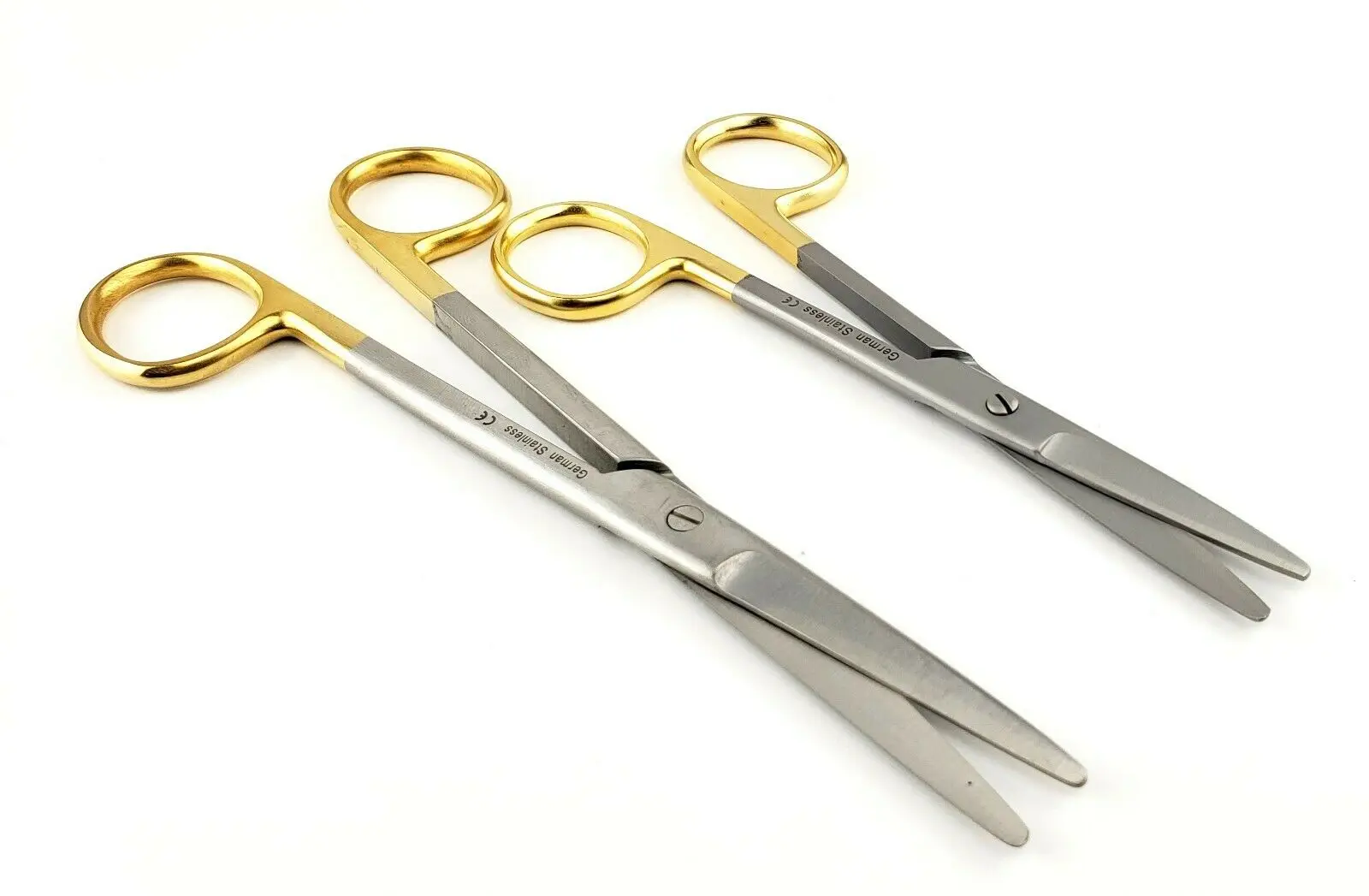 Рабочие ножницы безопасная точка Mayo из нержавеющей стали прямые рабочие