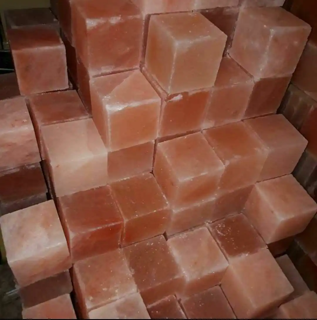 Premium Quality Cheap Price Natural Himalayan Pink Salt Bricks And Tiles For Spa And Salt Walls