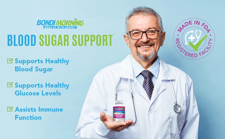 Nutritional Health Supplement - Blood Sugar Support Capsules for Maintaining Blood Sugar Levels