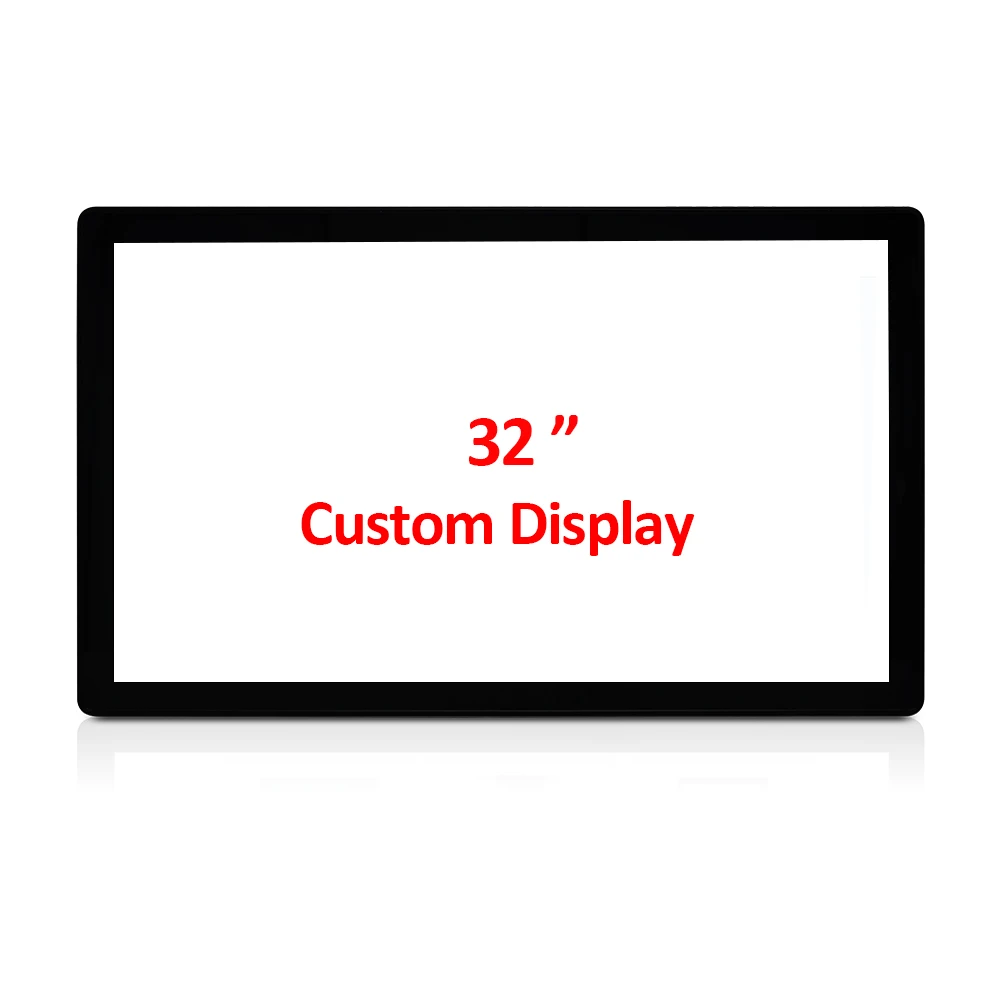 
OEM ODM TopOneTech 32 inch Custom 4K Capacitive Open frame Touch Screen monitor display pantalla tactil 1000 nits to 1500 nits 