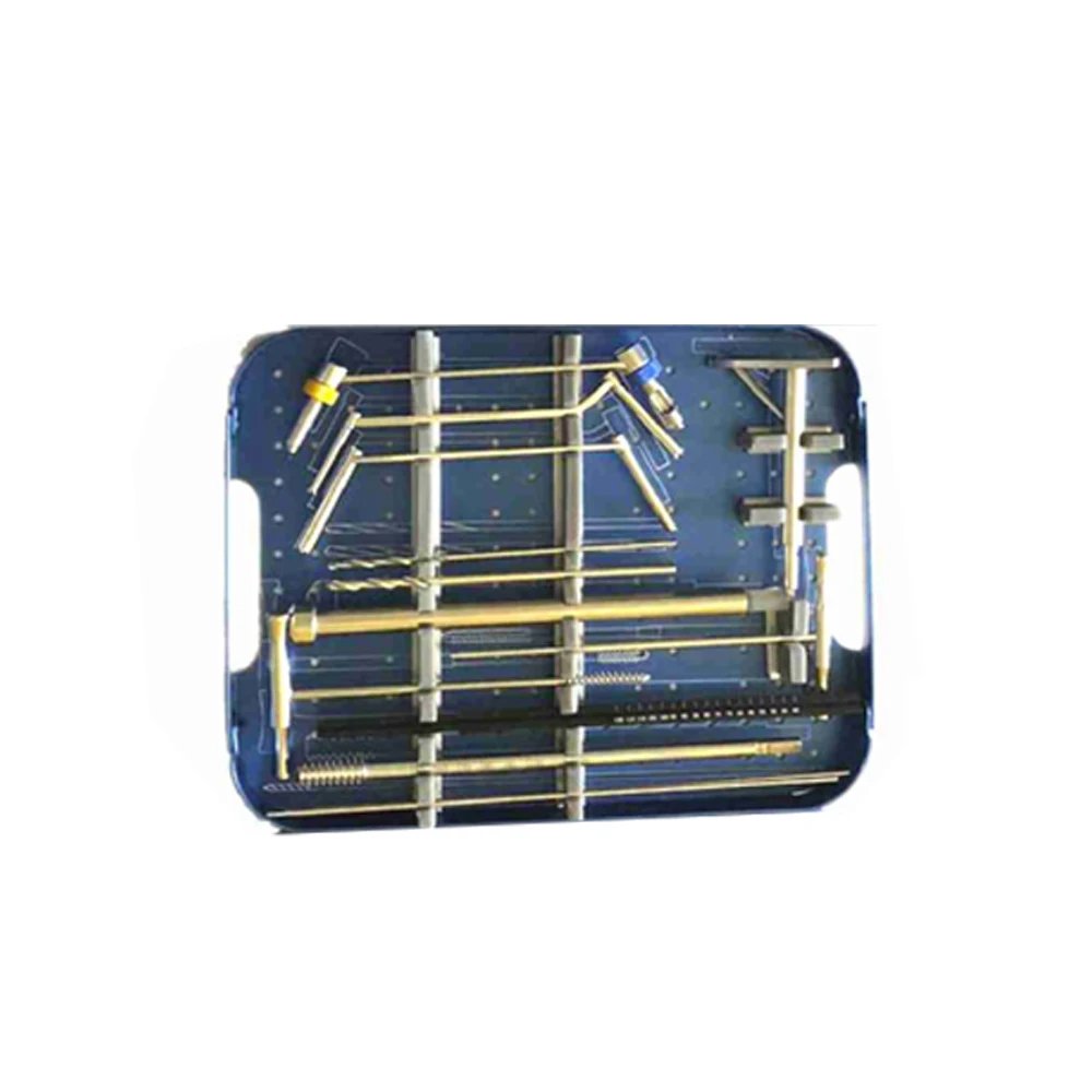  Набор ортопедических хирургических инструментов DHS DSC с алюминиевой коробкой