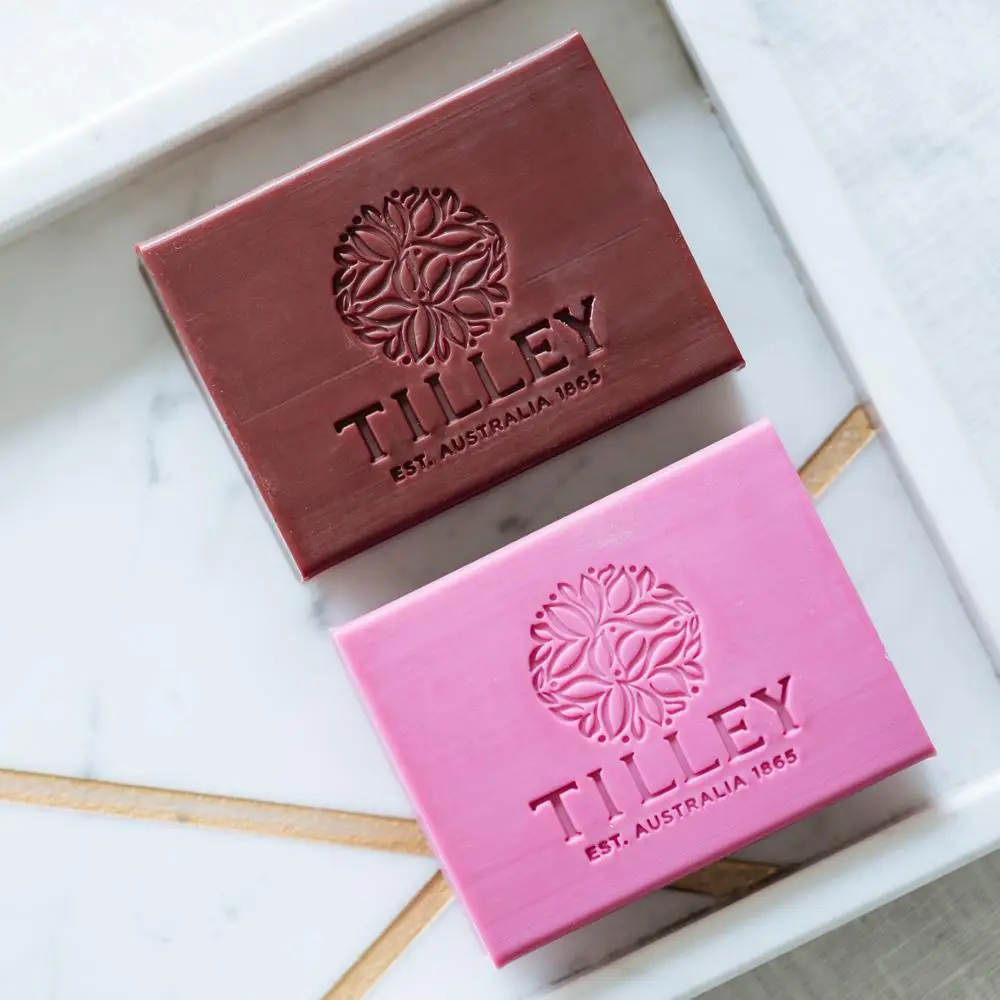 TILLEY - Body Soap - Finest Triple Milled Soap - Rough Cut Soap - 100g  - Tilley Classic White Collection