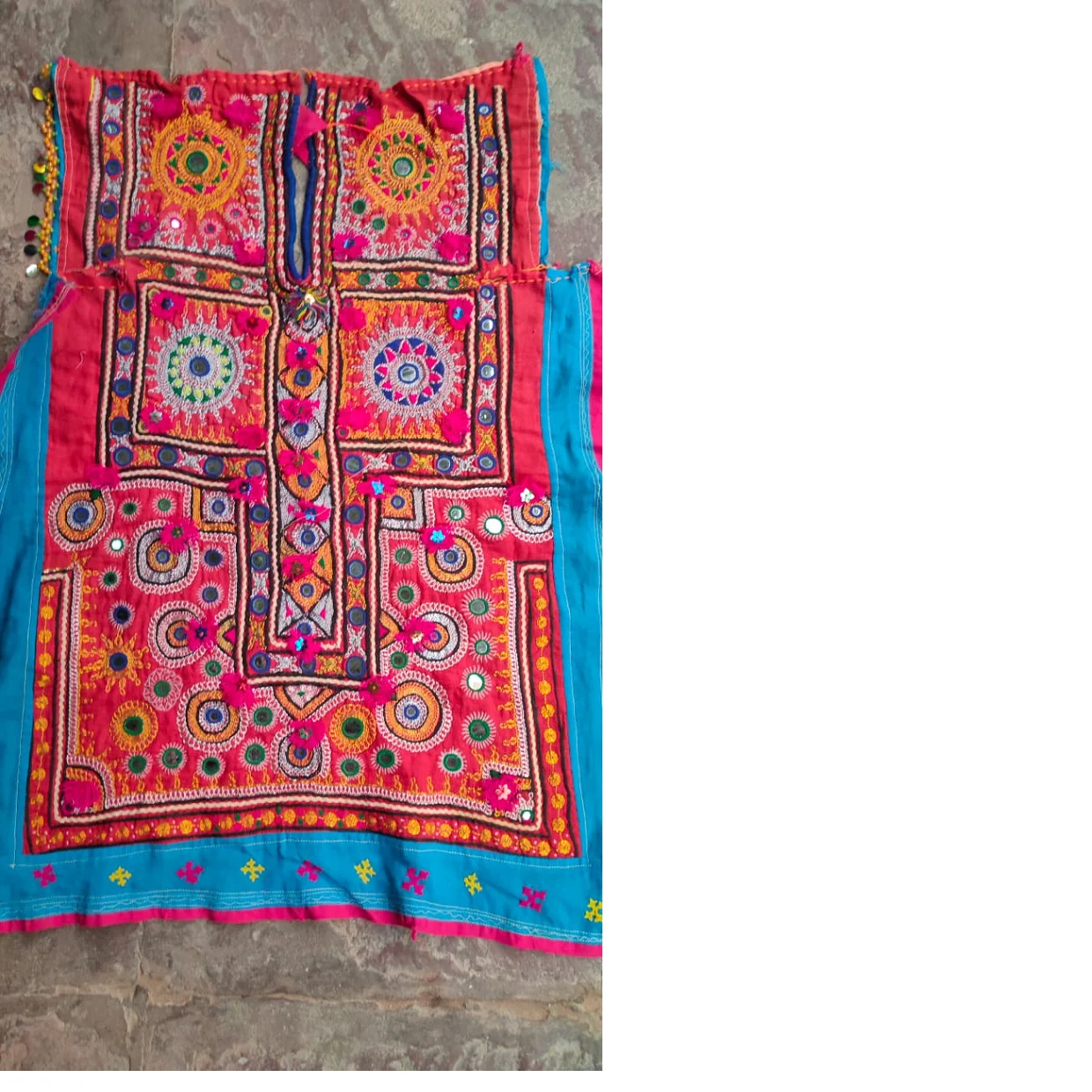 Изготовленный На Заказ лоскутный родовой текстиль с ручной вышивкой тема банджара подходит для украшения дома