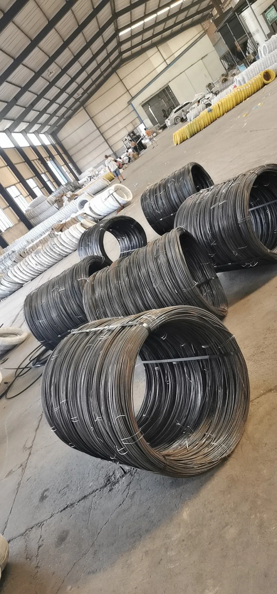 China manufacturer 4mm black annealed iron wire binding Big Gauge