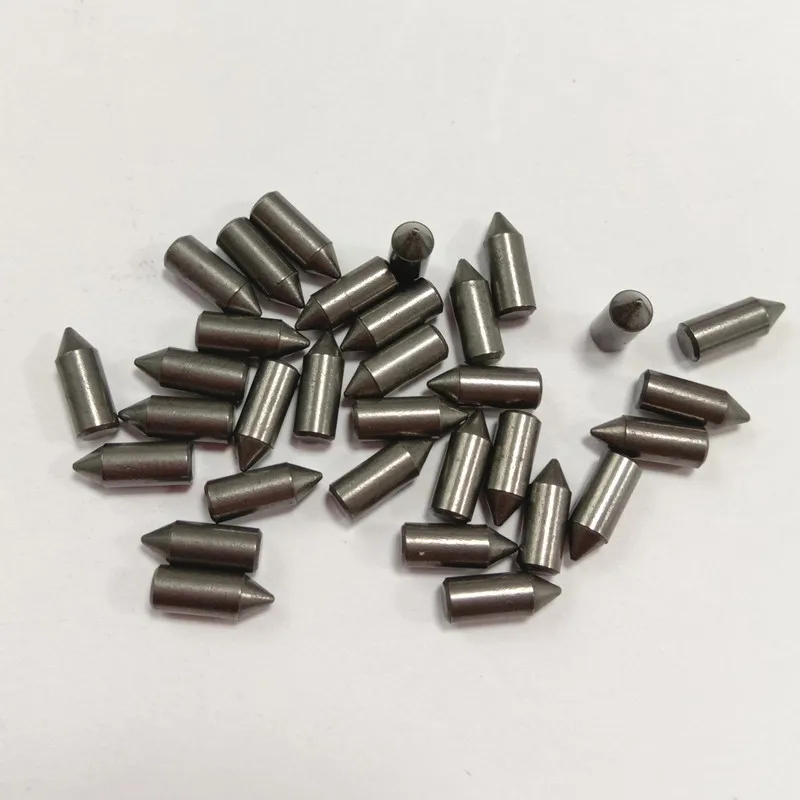 high wear resistance YG8 tungsten carbide tips for glass breaker dia3x8mm