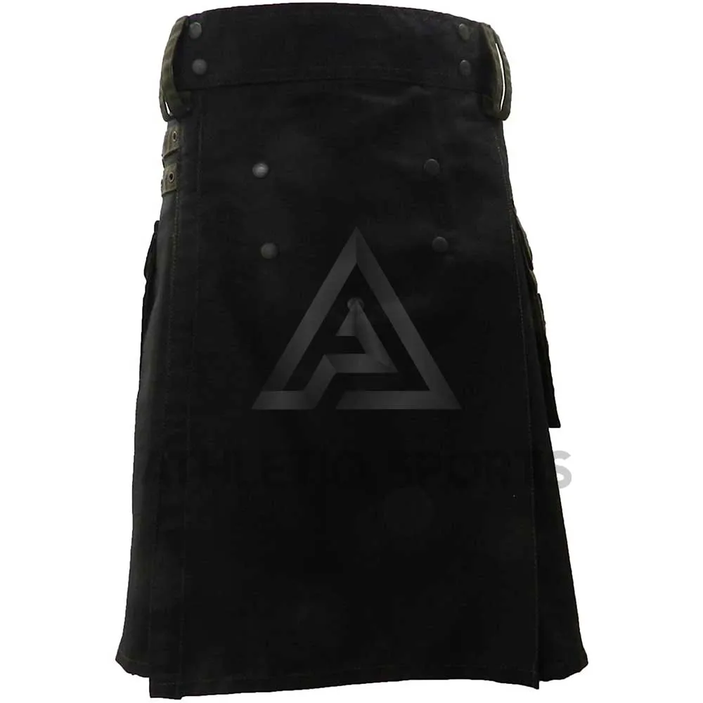 
Scottish Active Men Utility Kilts, Sports Fashion Cotton kilt Khaki, wholesale High Quality Scottish Kilts 