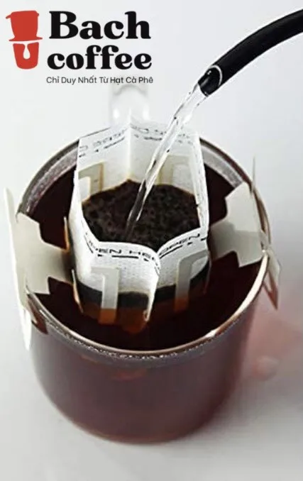 Вьетнамский капельный мешок для кофе | Наполнитель кофе-одно блюдо Средний жареный Натуральный-экологически чистый