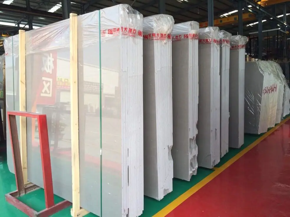 popular High quality polished honed Chinese shay grey cinderella marble