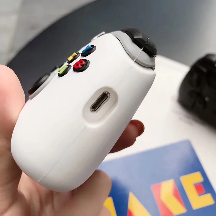 X коробка для Airpod чехол силиконовый Airpods мультяшный