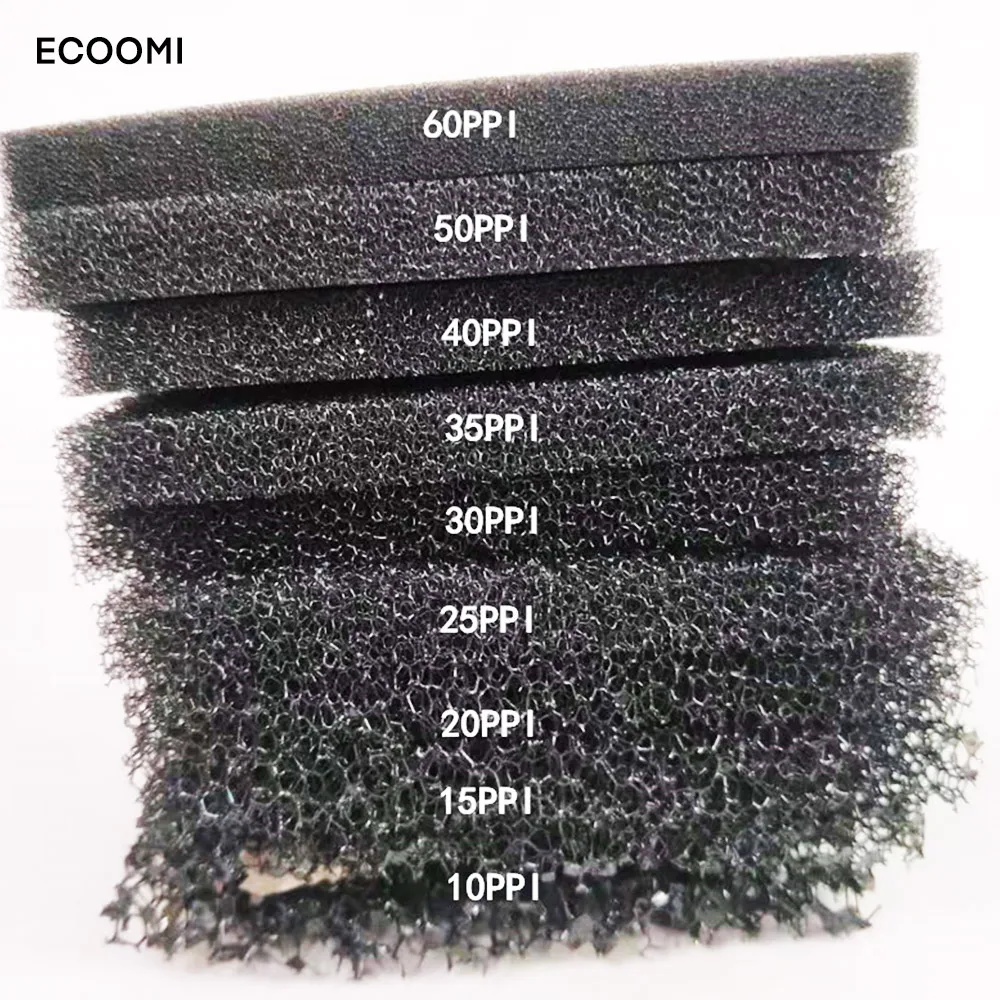 Custom 30ppi open cell foam sheets use as front grill of pro loud speaker