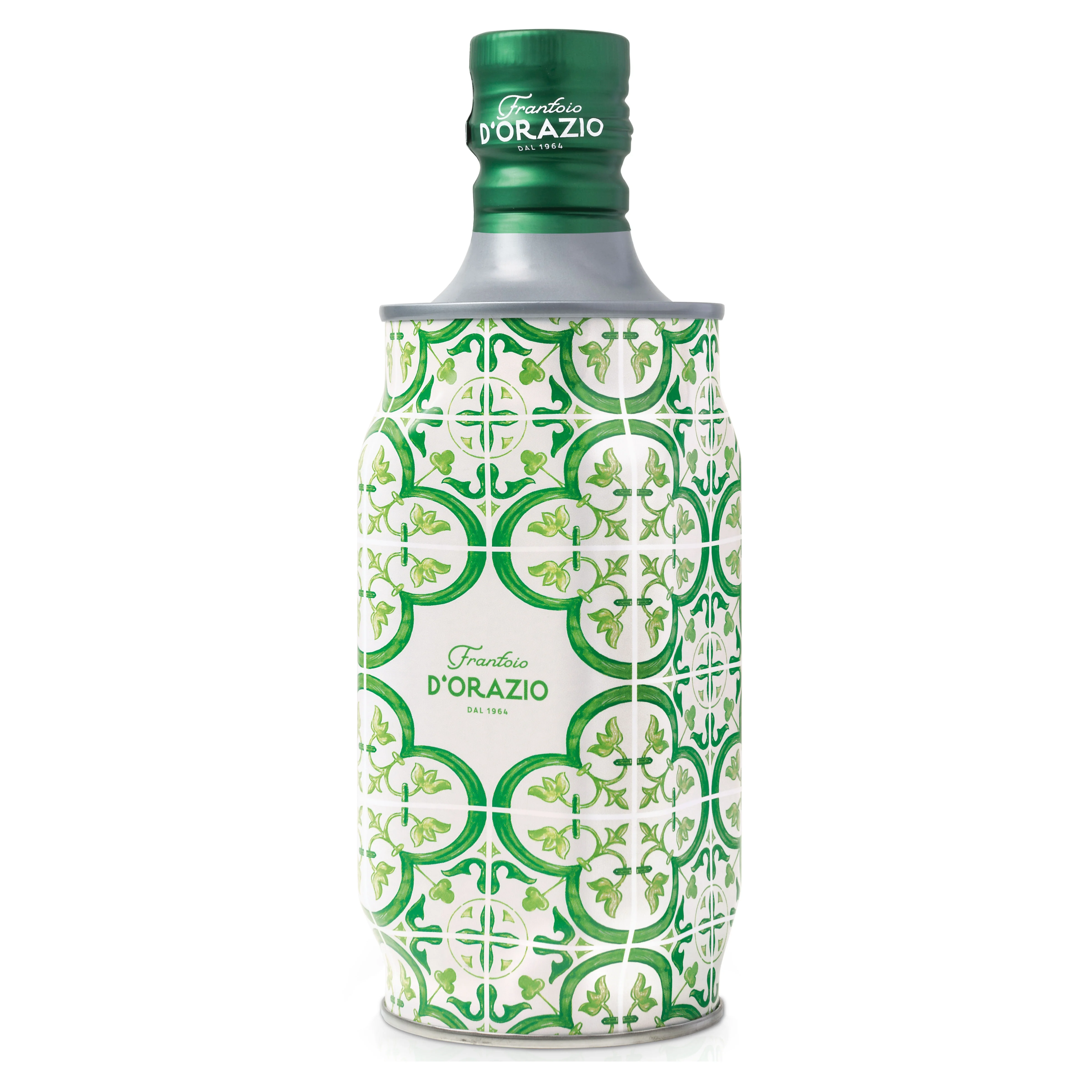 Best quality Italian extra virgin olive oil OPERA COLLECTION - GIADA 500 ml tin bottle