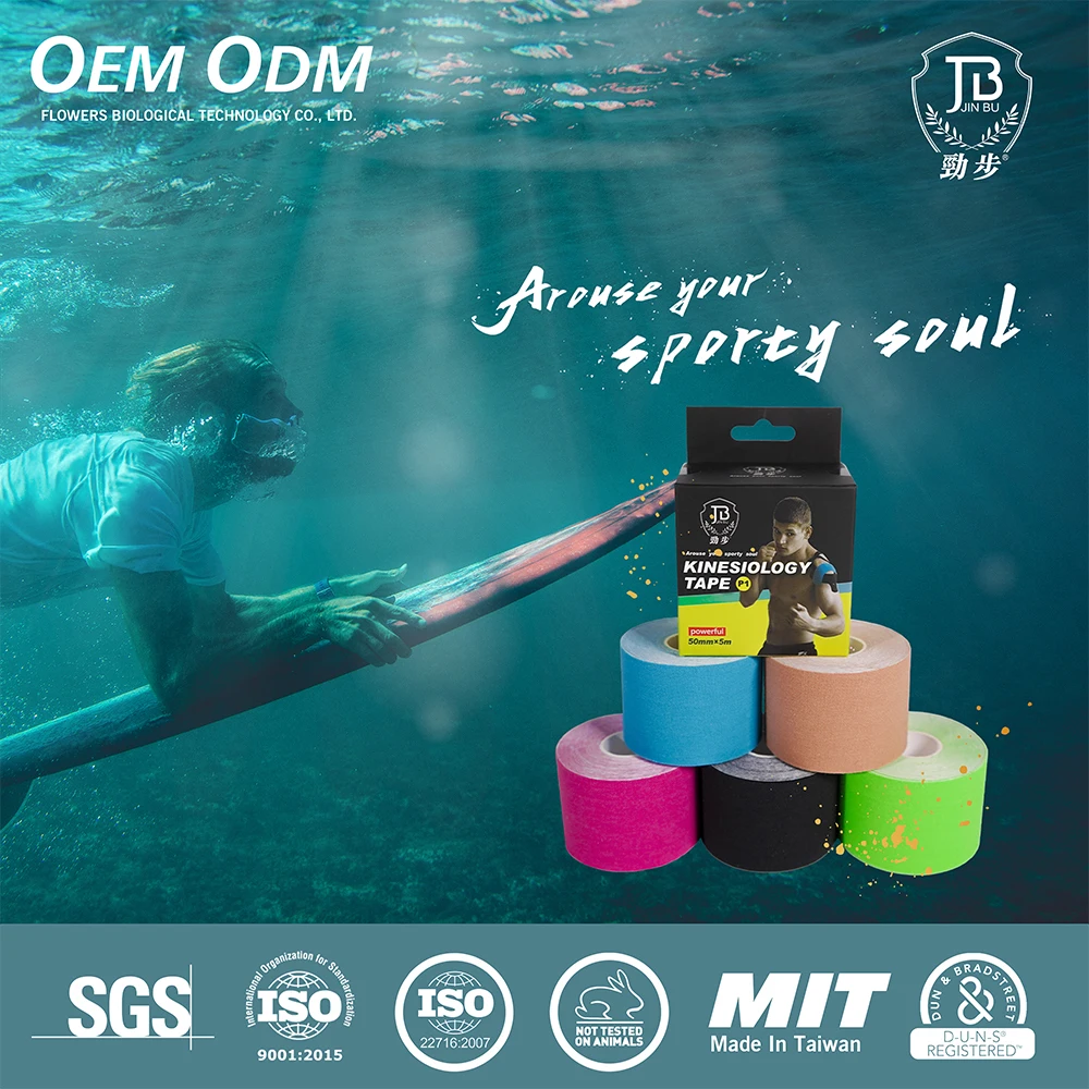 Muscle support kinesiology sports strapping tape
