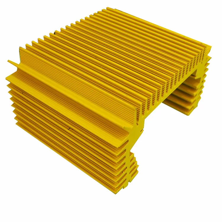 Aluminium heatsink extrusions manufacturer/ anodizing square,round aluminium heat sinks / aluminio fabricante disipador de calor