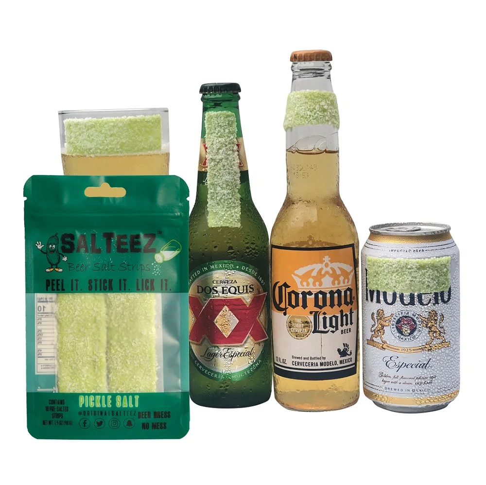 Пивные соляные полоски Salteez-маринованные-готовые к отправке из США