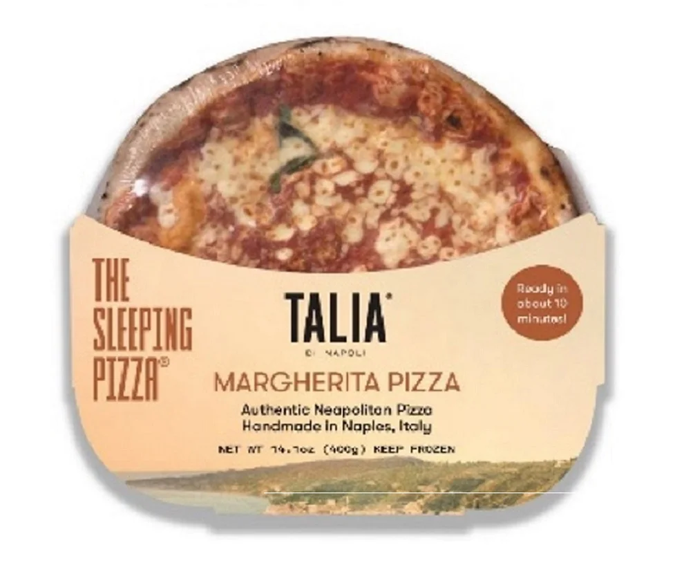 Полностью запеченные Замороженные пиццы ручной работы Margherita 100% натуральные без консервантов Без добавок