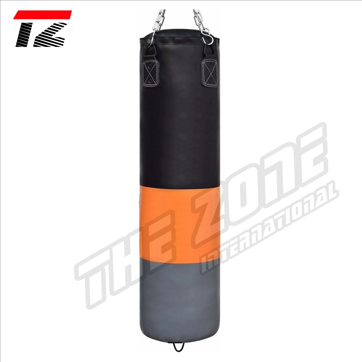 
Empty Boxing Sand Bag Hanging Kick Sandbag Fight Karate Training Punching Sand Bag With Metal Chain Hook Carabiner 