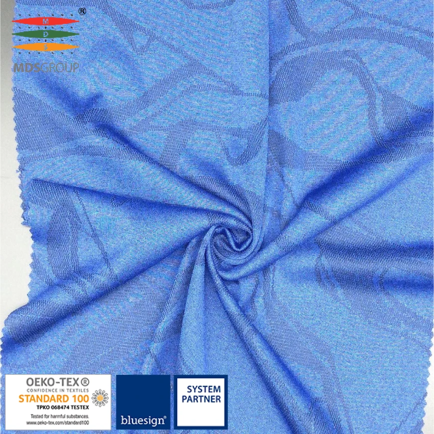 HIGH QUALITY/SPORTSWEAR/LIFE WEAR/T-SHIRT/JERSEY 62%CD POLYESTER 38%POLYESTER CIRCULAR KNIT HYDROPHILIC SPECIAL HEATHER JACQUARD