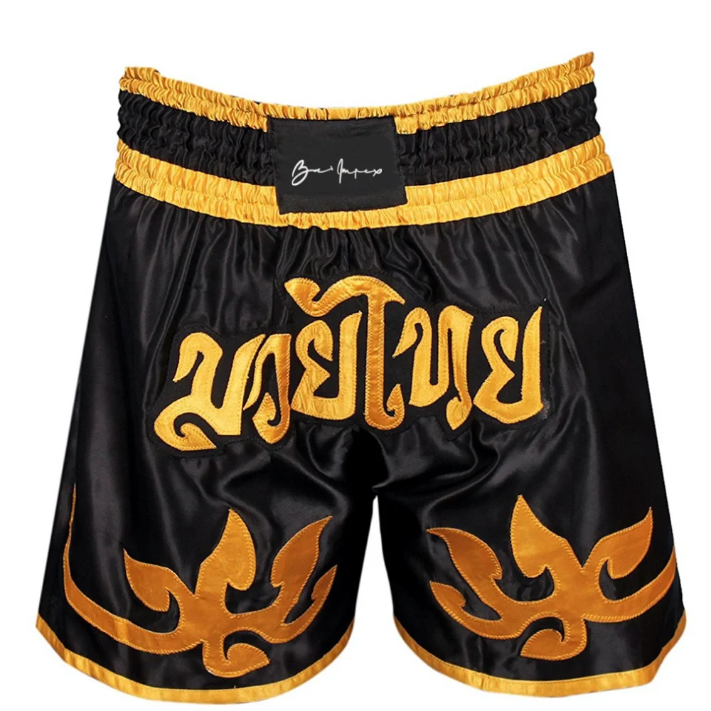 design your own men kick boxing shorts custom made muay thai shorts thailand