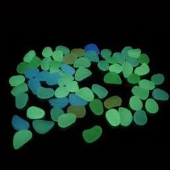 Luminous Stone/Pebbles Glow In The Dark Aquarium Gravel With Long Afterglow in Outdoor/Interior