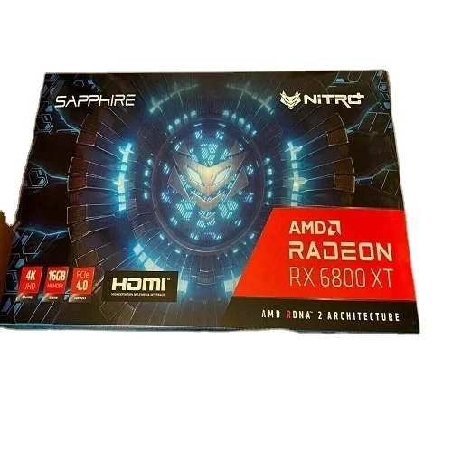 
2021 Sapphire AMD Radeon RX 6800 XT 16GB Gaming Graphics Card with 256-bit GDDR6 AMD RDNA 2 Architecture 
