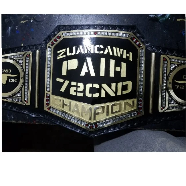 High Quality Custom Made Hand Crafted Wrestling MMA Muay Thai Kick Boxing Wrestlng Karate Martial Arts Custom Championship Belt