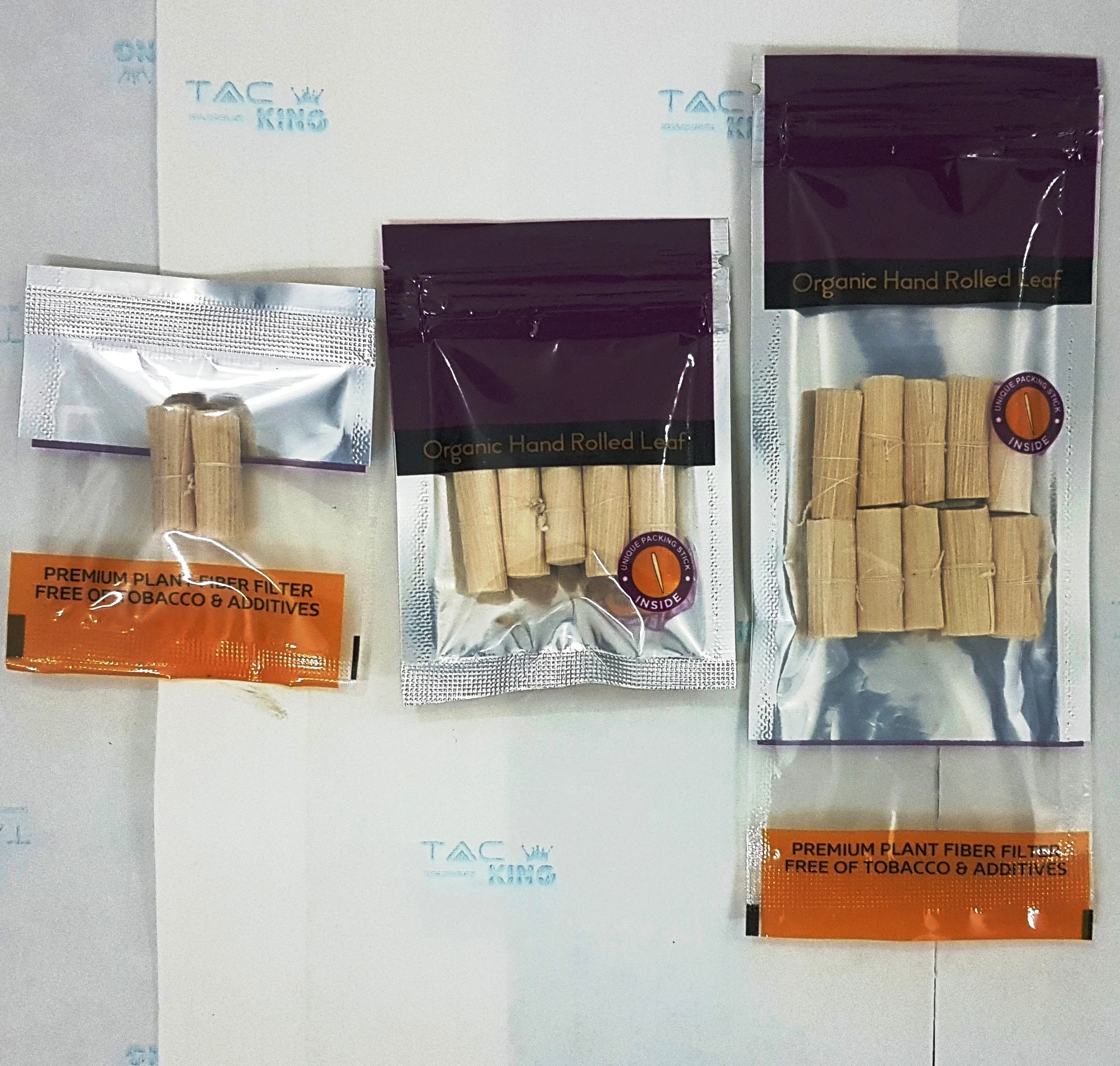 OEM Filter tips for Ccordia and tendu rolled leaf Bulk Corn husk filters tips all the sizes in bulk