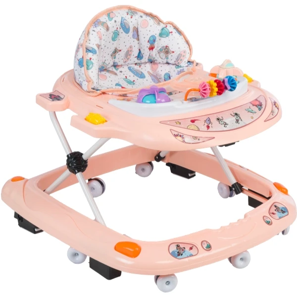 Baby Walker Luxury Model Toddler Walking Assistant Baby Carrier 2024 New Design With Light Music Toys Smart Activity Table Cheap