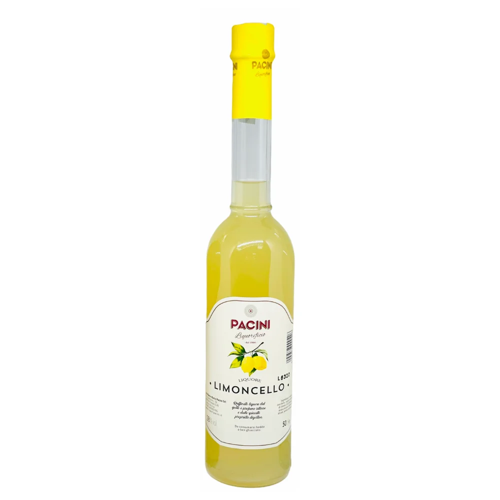 Top Italian Quality Selection PACINI LIQUEUR 10 cl Limoncello from lemon peel infusion for retails