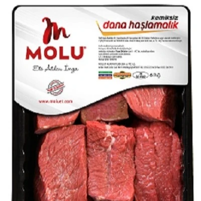 Halal certificated Beef in shape of cube high export quality with MAP packing technic best seller product limited edition