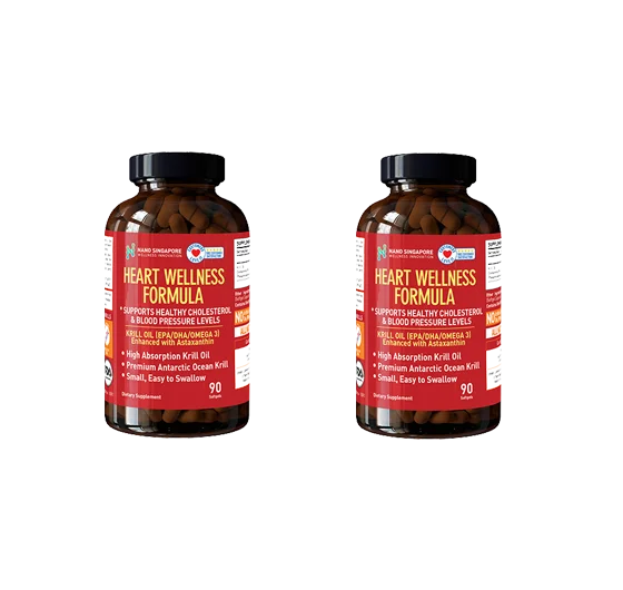 [NEW] Natural & Organic Red Krill Oil Softgel Healthcare Supplement