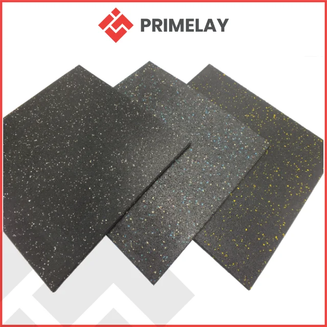 Gym mats for rubber flooring made from recycled tire made in Malaysia
