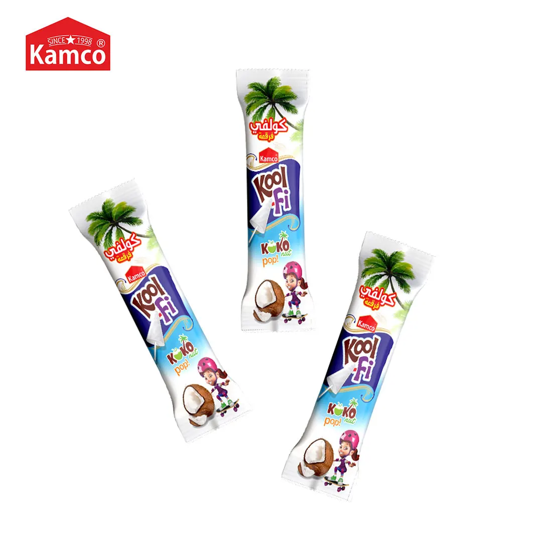 Export Quality Kool-Fi Coconut Flavored Lollipop