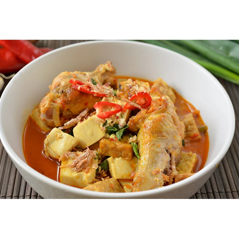 Dried Halal Blended Curry Seasoning Powder for Instant Soup Can be Used to make Chicken Curry Masala, Eaten with Bean Curds