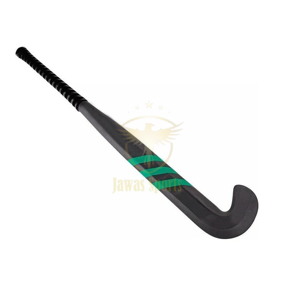 OEM high quality and professional carbon fiber field hockey stick with low bow or mid bow