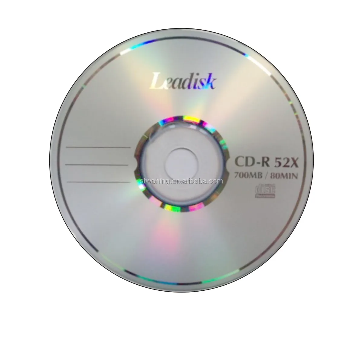 CDR Disk 52X CD Recording Blank Printable or OEM CDR