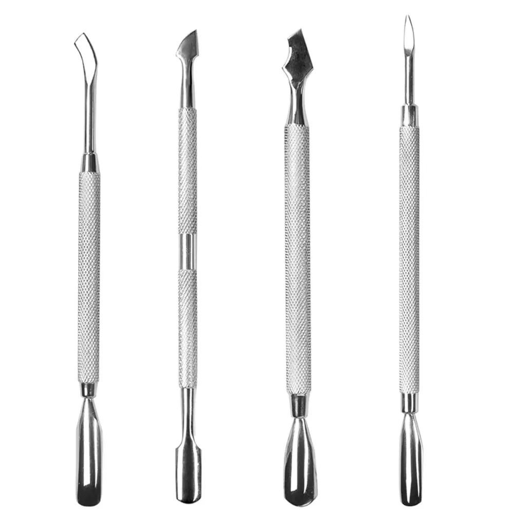 Glass Cuticle Pusher Manicure and Pedicure Stick