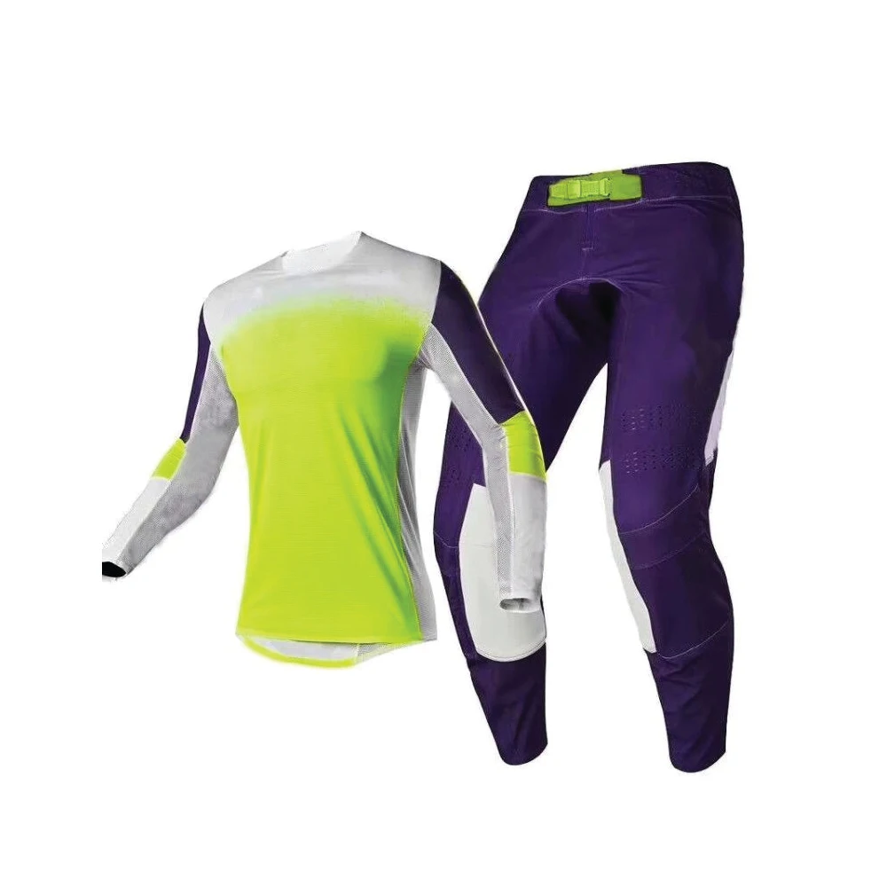 Custom Design Mx Motocross Riding Jersey Auto Unisex Mesh Oem Dirt Bike Jersey Pants Combo Suit