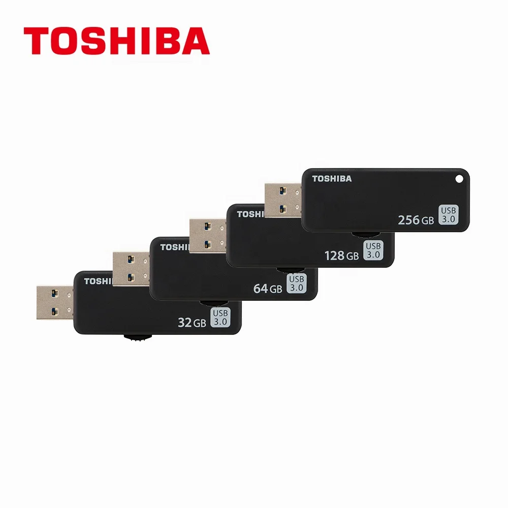 100% оригинальный TOSHIBA USB флеш-накопитель 16 ГБ 32 64 Гб 128 256 USB2.0 USB3.0 карта памяти