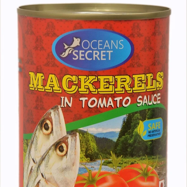 Canned Mackerel in Tomato Sauces