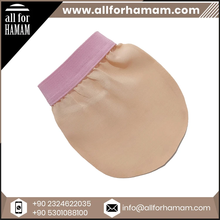 Top Quality 100% Silk Face Scrubber Turkish Bath Mitt For Face Tan Remover Deep Clean Exfoliating Tool