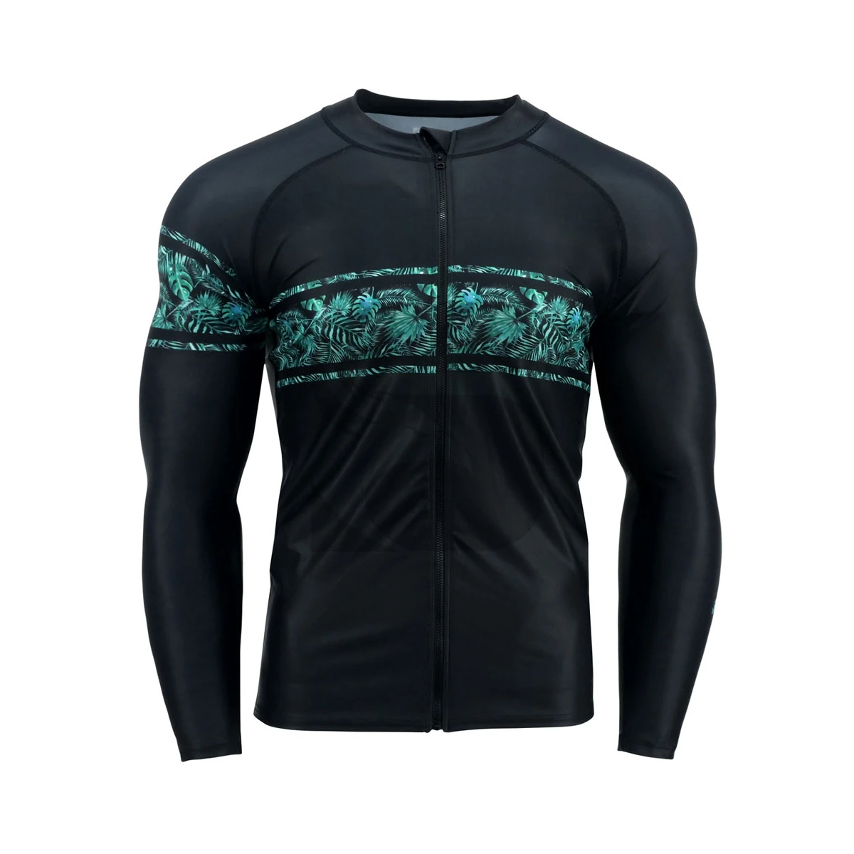 
 Рашгард Мужская мягкая посадка с длинным рукавом тренировки Рашгард сухом прохладном сжатия фитнес рубашка  